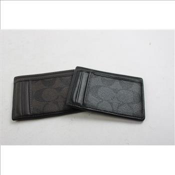 Coach Card Holders, 2 Pieces