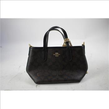 Coach City Mini Tote In Signature Canvas, And Mollie Tote Bag, 2 Pieces