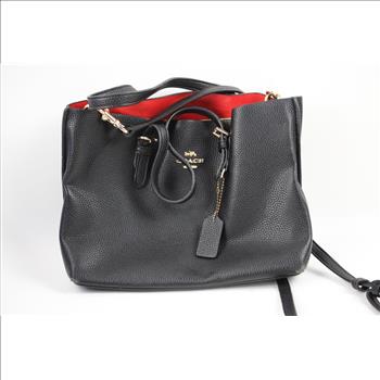 Coach City Mini Tote In Signature Canvas, And Mollie Tote Bag, 2 Pieces