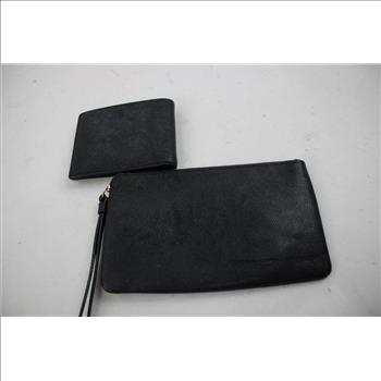 Coach Coin Pouch, Wallet, 2 Pieces