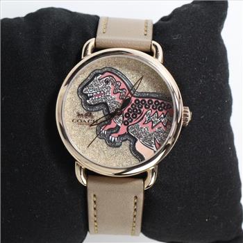 Coach Delancey Rexy Dinosaur Watch 