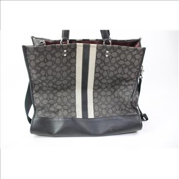 Coach Dempsey Signature Tote Bag