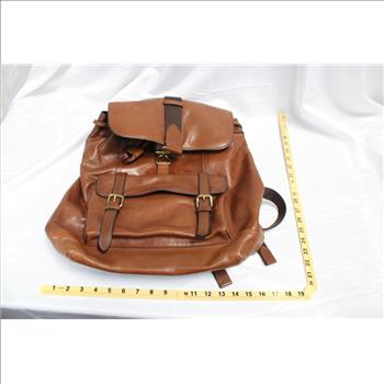 Coach Leather Backpack