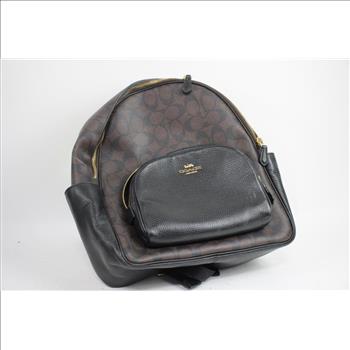 Coach Leather Mini Backpack
