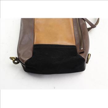 Coach Leather Single Strap Backpack