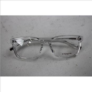 Coach Lightweight Metal & Transparent Framed Eyeglasses