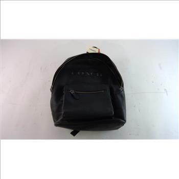 Coach Medium Black Backpack