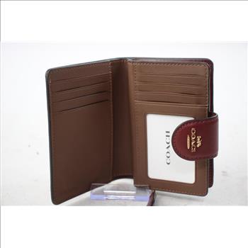 Coach Medium Corner Zip Wallet Wildflower Print