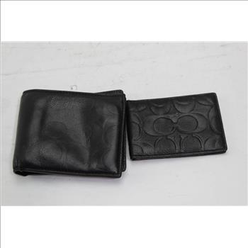 Coach Men's Bifold Wallets, 2 Pieces