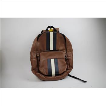 Coach Men's Houston Backpack With Varsity Stripe
