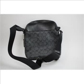 Coach Men's Houston Flight Bag In Signature Canvas