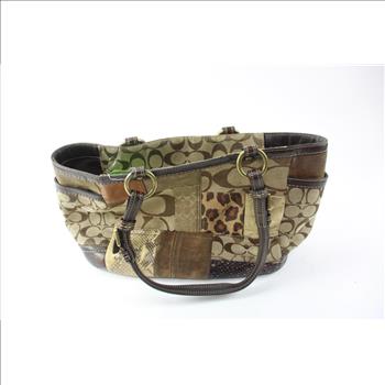 Coach Patchwork Tote Purse, G0773-11495