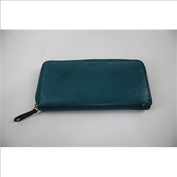Coach Satchel Bag, Coach Aquamarine Wallet, 2 Pieces