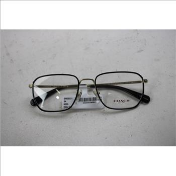 Coach Satin Light Gold/Black Eyeglasses