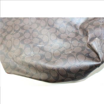 Coach Signature Reversible City Tote/Travel Pouch