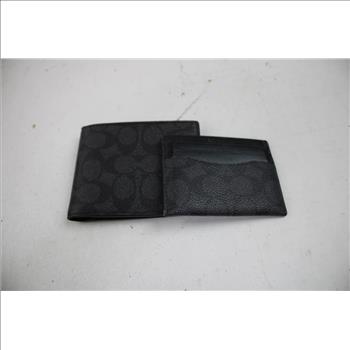 Coach Signature Wallet, Card Holder, 2 Pieces