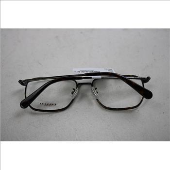 Coach Squared Antique Gold/Dark Tortoise Framed Eyeglasses
