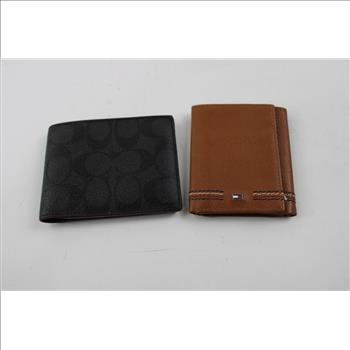Coach, Tommy Hilfiger Wallets, Leather Phone Holder, 3 Pieces