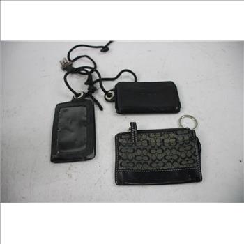 Coach Wallet Lot, 5 Pieces