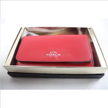 Coach Wallet, Red