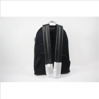 Coach West Signature Backpack, Charcoal/Black