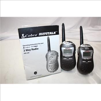 Cobra 2 Way Radio 2 Items