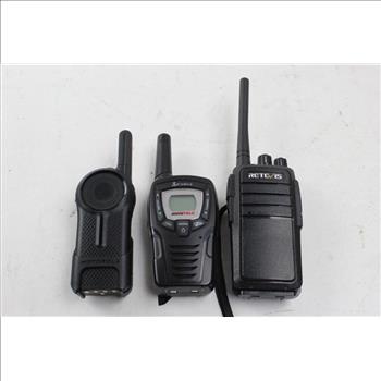 Cobra, Motorola, Retc 2 Way Radios, 3 Pieces