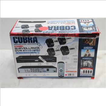 Cobra Surveillance System 4 Hd Cameras