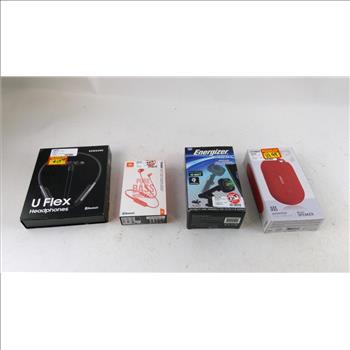 Coby Bluetooth Speaker And More 4 Pieces