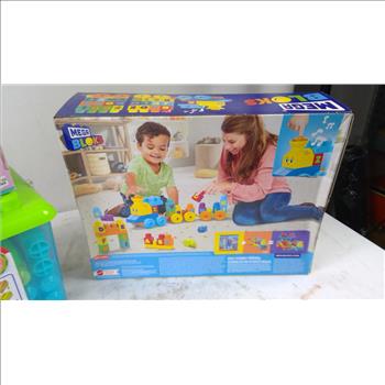 Cocomelon 53pc Block Set, Mega Bloks Abc Musical Train, Cry Babies Zena Doll