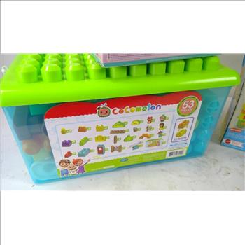 Cocomelon 53pc Block Set, Mega Bloks Abc Musical Train, Cry Babies Zena Doll