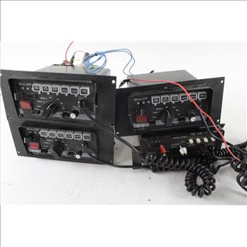 Code 3 And Whelen Sirens, 4 Pieces