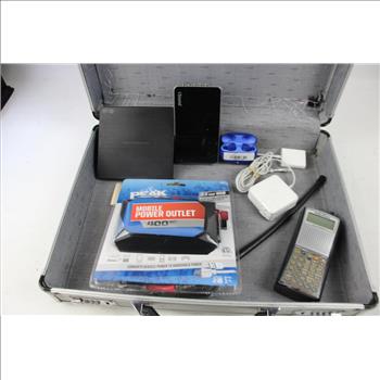 Coded Carrying Case W/ Misc Tech