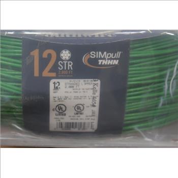 Coil Pak Simpull Thhn 12 Str 2000ft Wire