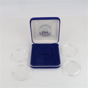 Coin Box And Plastic Cases, 4+ Pieces