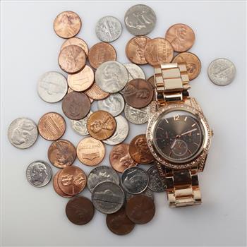 Coins And Watch, 42+ Pieces