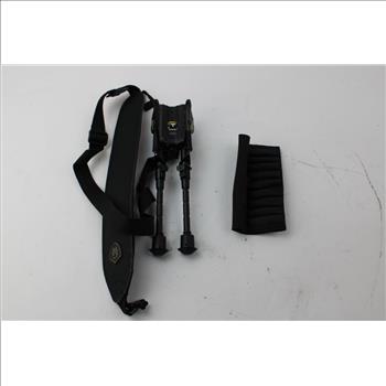 Coldwell Shooting Supplies Bi Pod Rifle Mount, Allen Ammo Pouch: 2 Items