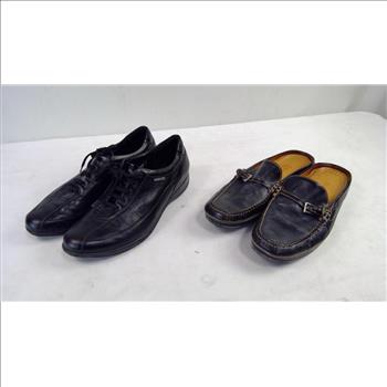 Cole Haan Size 8-1/2B Women's Loafers, 8-1/2 Mephisto Cool-Air Lace Up Shoes, 2 Pieces