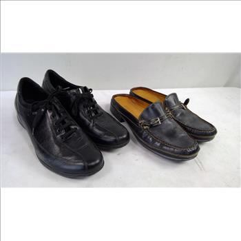 Cole Haan Size 8-1/2B Women's Loafers, 8-1/2 Mephisto Cool-Air Lace Up Shoes, 2 Pieces