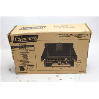 Coleman 2 Burner Dual Fuel Stove