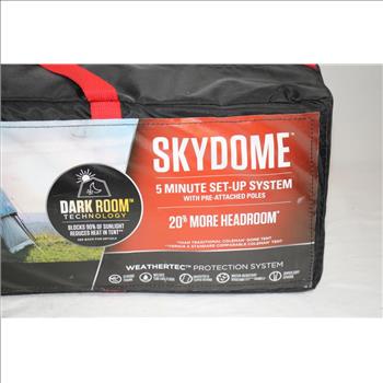 Coleman 6 Person Skydome Dark Room Tent