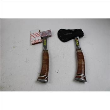 Coleman Camp Axe, Estwing Hatchets, Kershaw Knife, And More, 5 Pieces