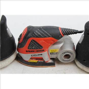 Coleman Polisher, Black & Decker Sander: 3 Items