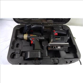 Coleman Powermate, Drill, Jigsaw, Sander, 3 Pieces