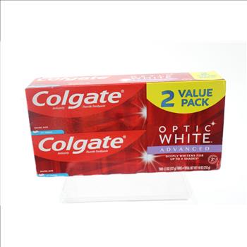 Colgate Optic White, Crest Toothpaste And Toothbrushes. 8 Pieces