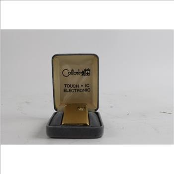 Colibri Brushed Gold Lighter