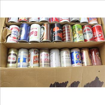 Collectible Beer Cans, 100+ Pieces