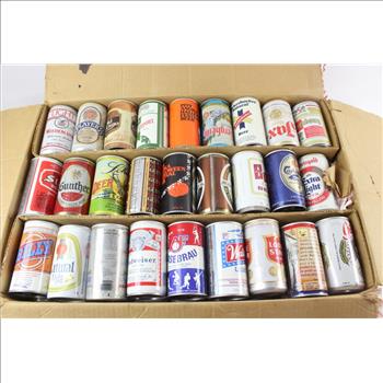 Collectible Beer Cans, 100+ Pieces