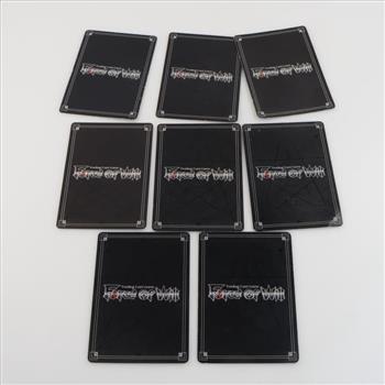 Collectible Force Of Will TCG Card Game, 8 Cards