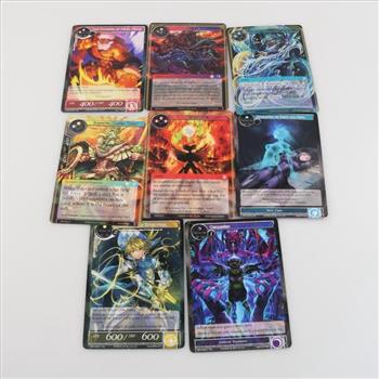 Collectible Force Of Will TCG Card Game, 8 Cards